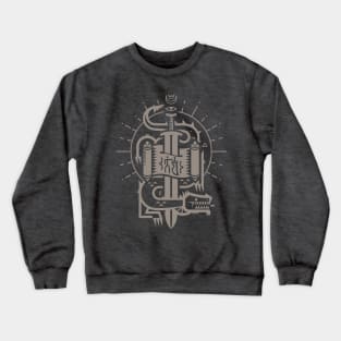 Dragon Slayer - rustic Crewneck Sweatshirt